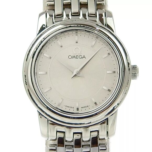 OMEGA De ville Watches SilverDial Stainless Steel Quartz Analog main image 8